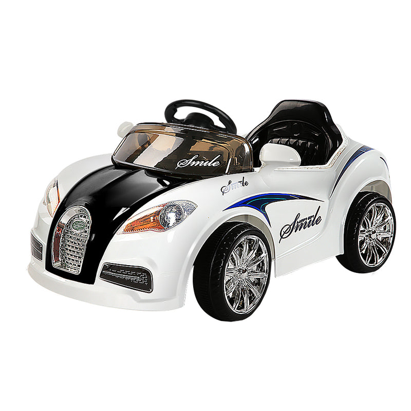 Rigo Kids Ride On Car - Black & White