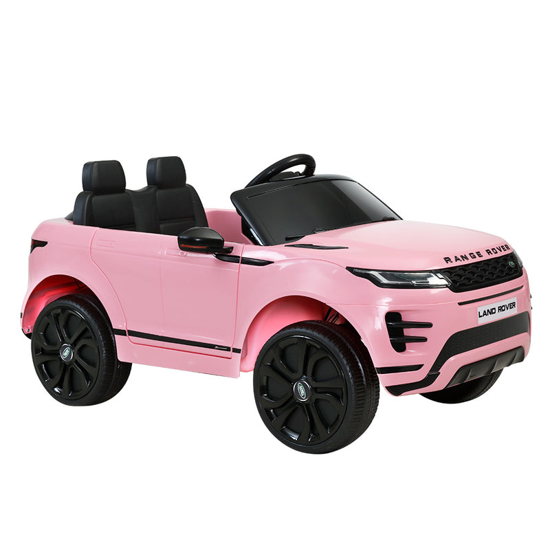 Kids Ride On Car Licensed Land Rover 12V Electric Car Toys Battery Remote Pink