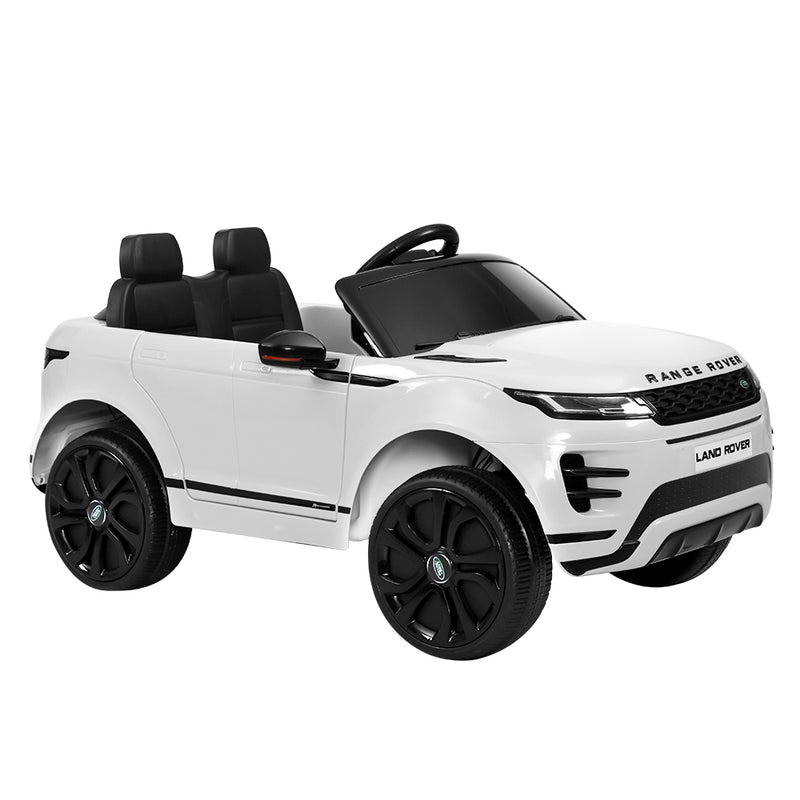 Kids Ride On Car Licensed Land Rover 12V Electric Car Toys Battery Remote White