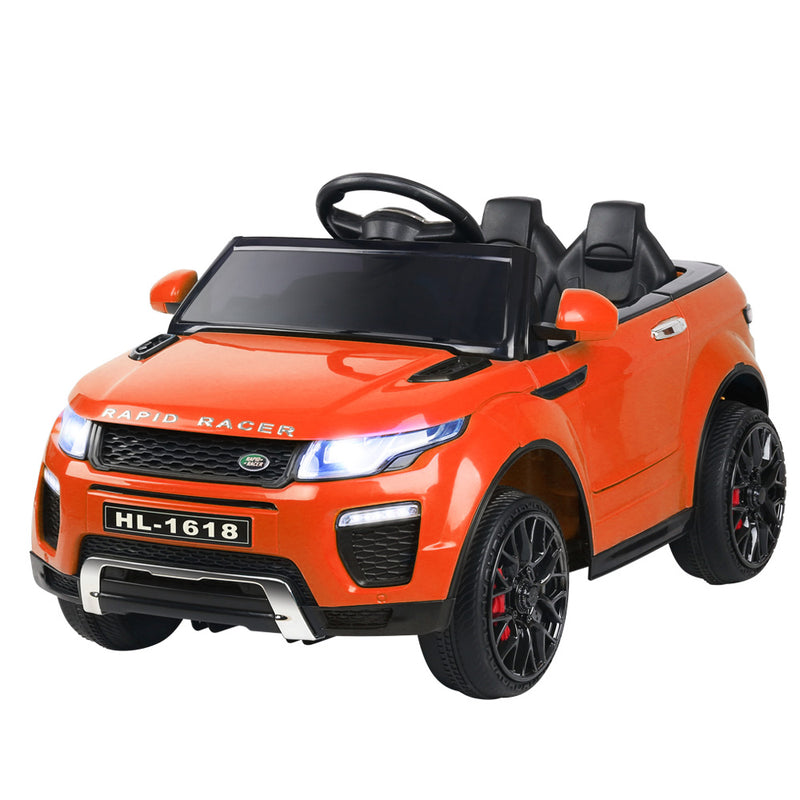 Rigo Kids Ride On Car Electric 12V Toys Orange