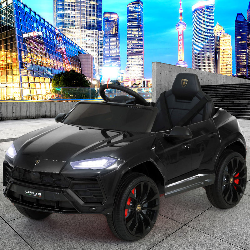 12V Electric Kids Ride On Toy Car Licensed Lamborghini URUS Remote Control Black