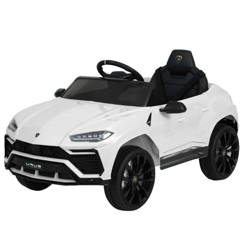 12V Electric Kids Ride On Toy Car Licensed Lamborghini URUS Remote Control White