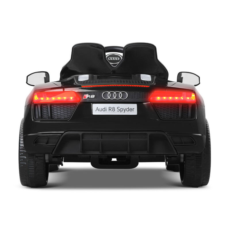 Kids Ride On Car Audi R8 Licensed Electric 12V Black