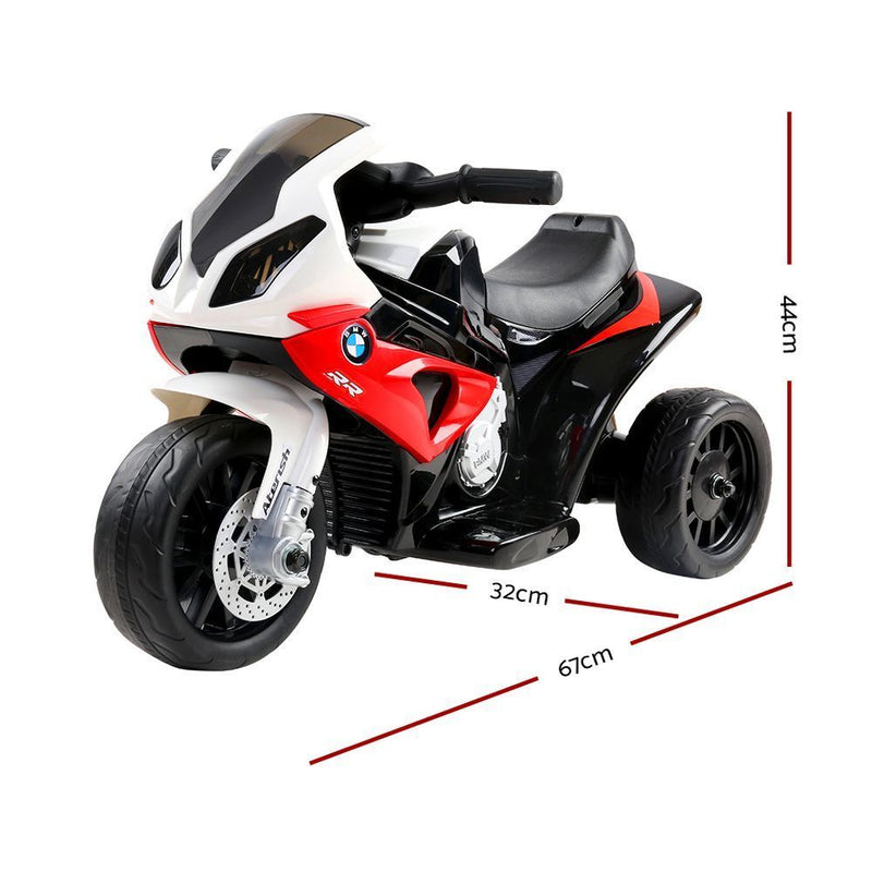 Kids Ride On Motorbike BMW Licensed S1000RR Motorcycle Car Red