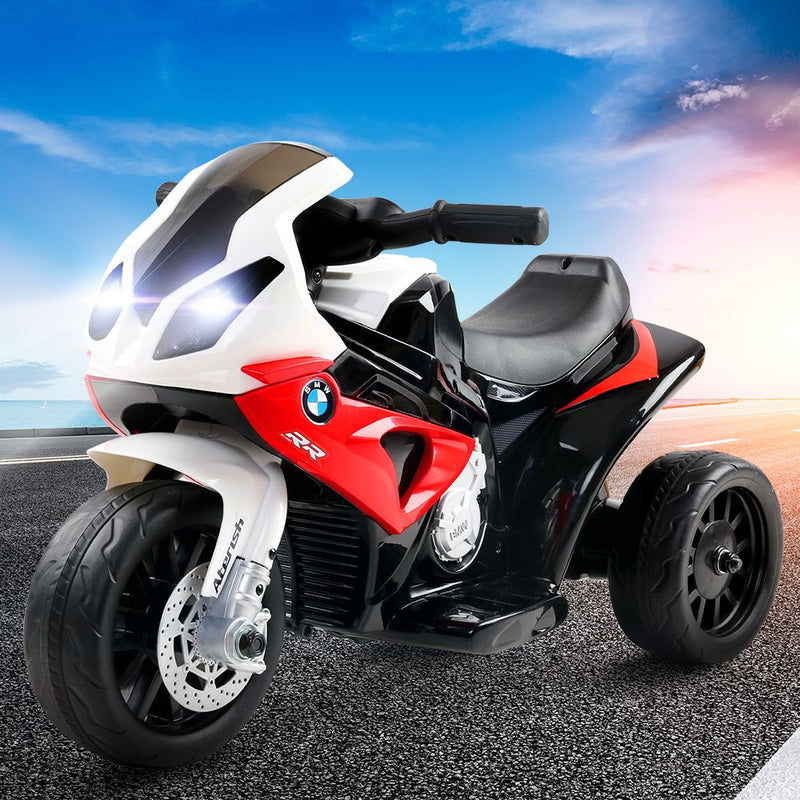 Kids Ride On Motorbike BMW Licensed S1000RR Motorcycle Car Red