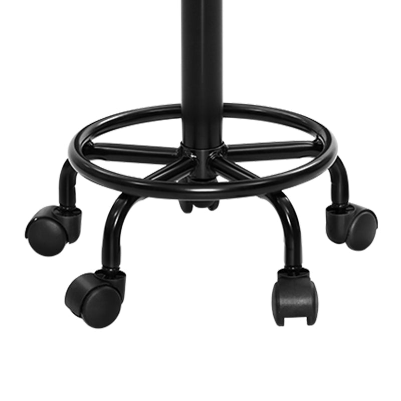 Round Salon Stool Stools Black Swivel Barber Hair Hydraulic Chairs Lift