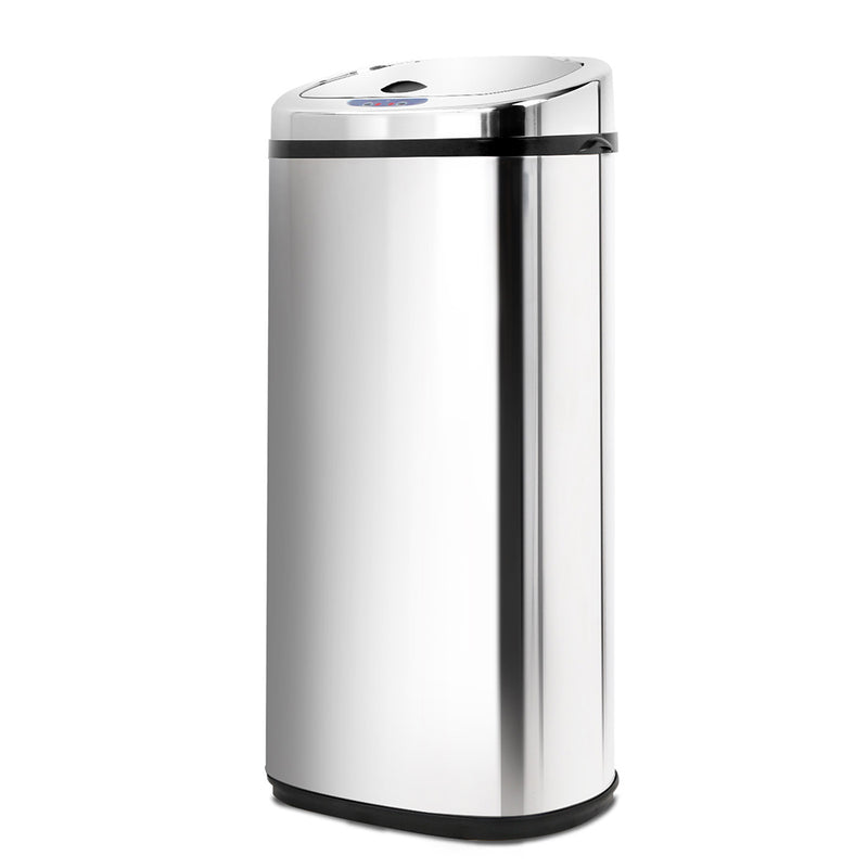 50L Stainless Steel Motion Sensor Rubbish Bin