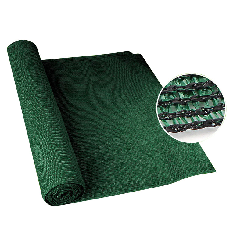 50% Sun Shade Cloth Shadecloth Sail Roll Mesh 1.83x20m 100gsm Green