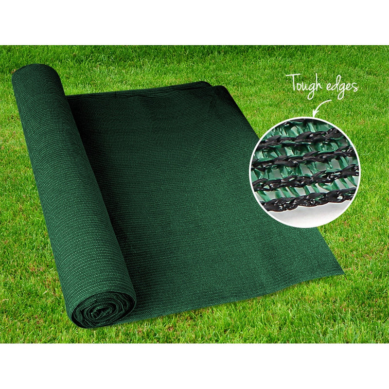 50% Sun Shade Cloth Shadecloth Sail Roll Mesh 1.83x20m 100gsm Green