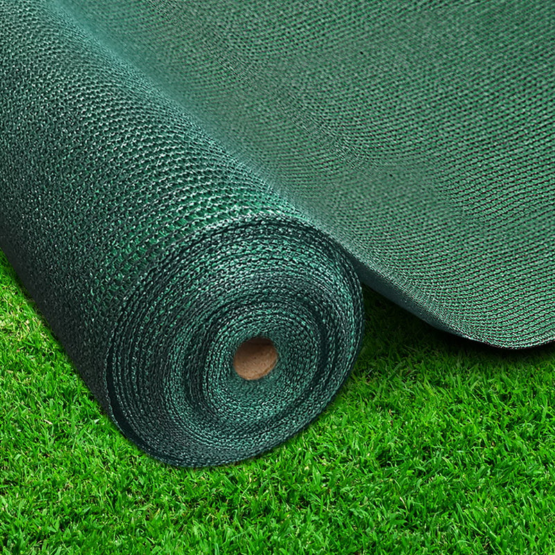 50% UV Sun Shade Cloth Shadecloth Sail Roll Mesh Garden Outdoor 1.83x30m Green