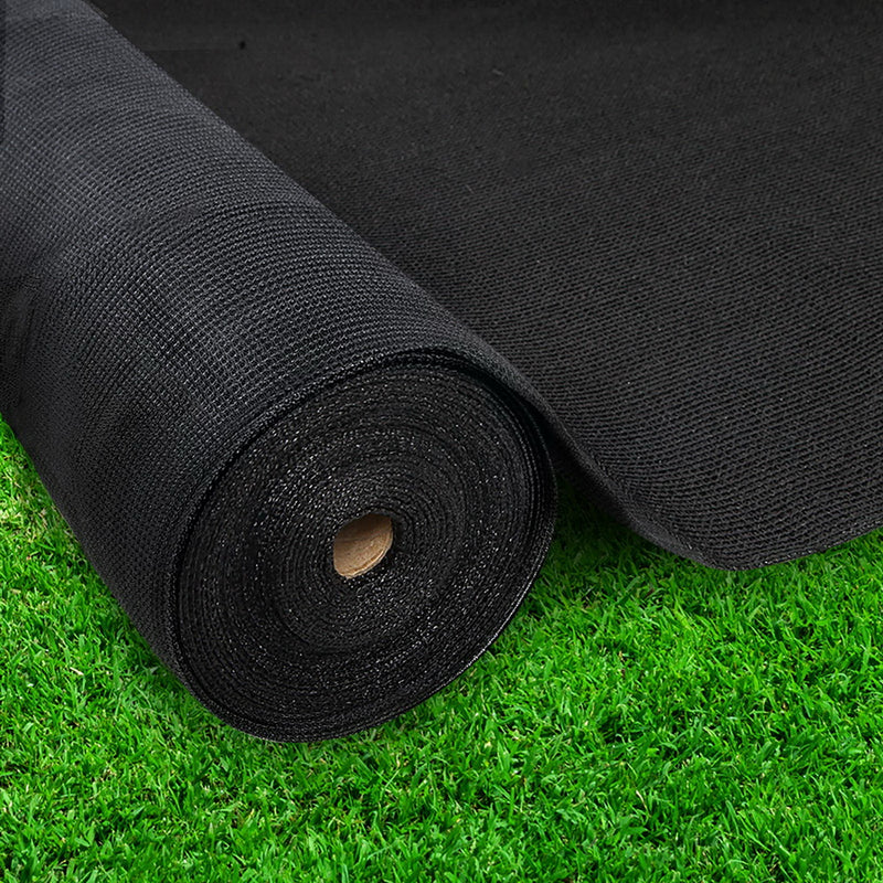 3.66x20m 30% UV Shade Cloth Shadecloth Sail Garden Mesh Roll Outdoor Black