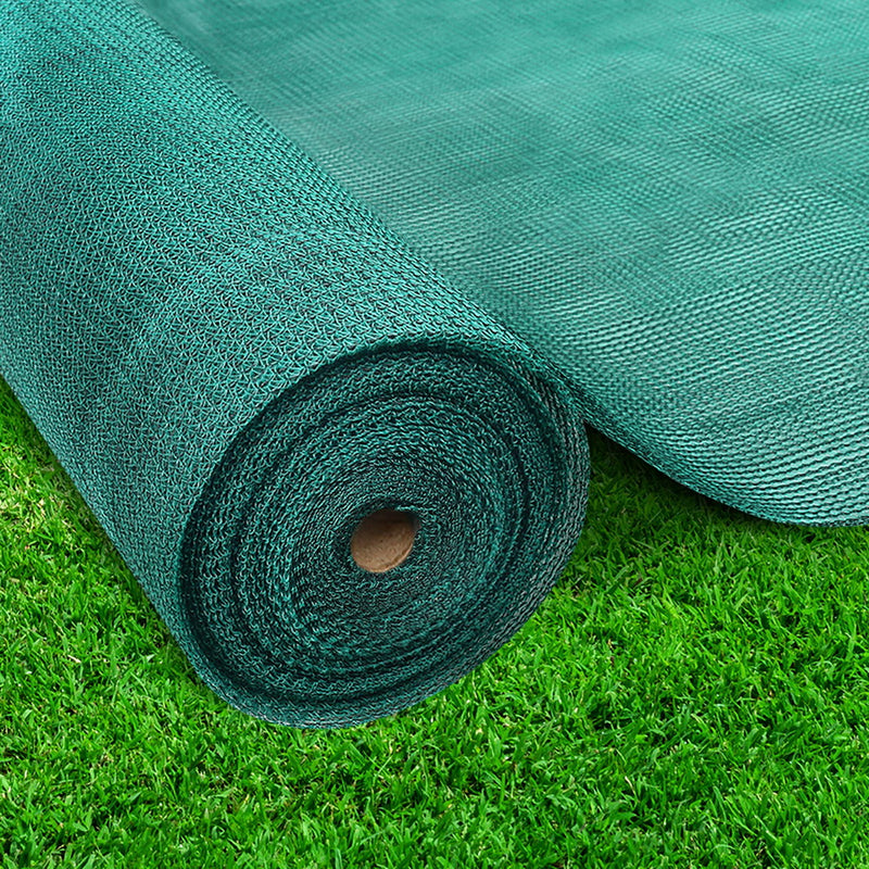 3.66x30m 50% UV Shade Cloth Shadecloth Sail Garden Mesh Roll Outdoor Green