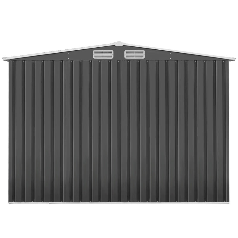 2.02 x 3.2m Metal Shed - Grey