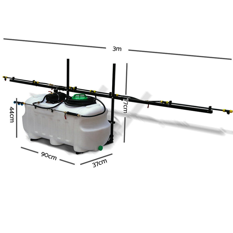 Weed Sprayer 100L Tank with Boom Sprayer