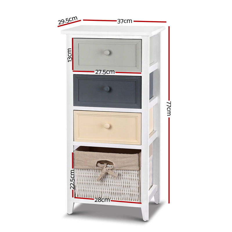 Bedroom Storage Cabinet - White