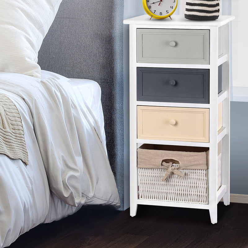 Bedroom Storage Cabinet - White