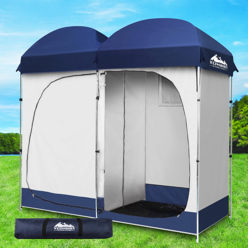 Weisshorn Camping Shower Tent - Double