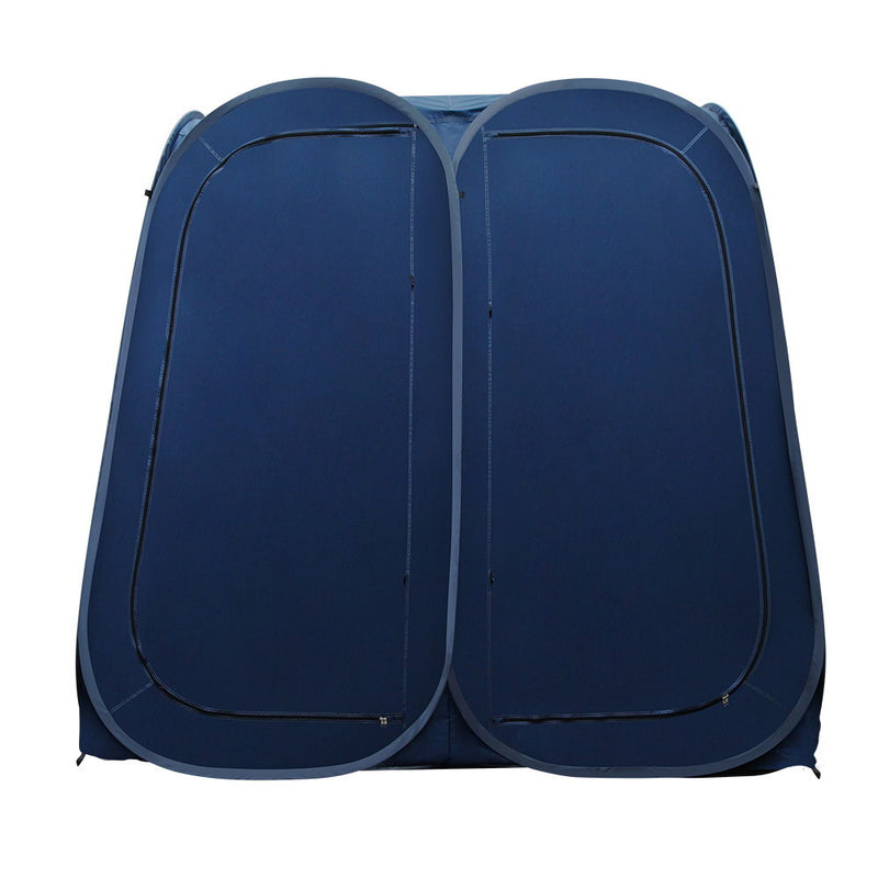 Portable Double Pop up Changing Room Shower Tent