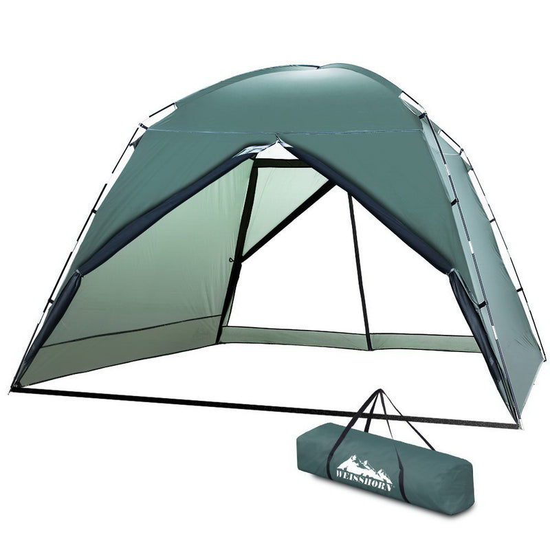 Weisshorn Gazebo Marquee Camping Tent 2.95X2.95M Folding Sun Canopy Shade