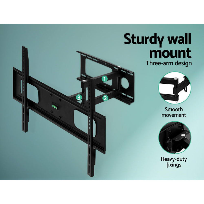 Artiss TV Wall Mount Bracket Tilt Swivel Full Motion Flat Slim LED LCD 23 32 42 50 55 inch