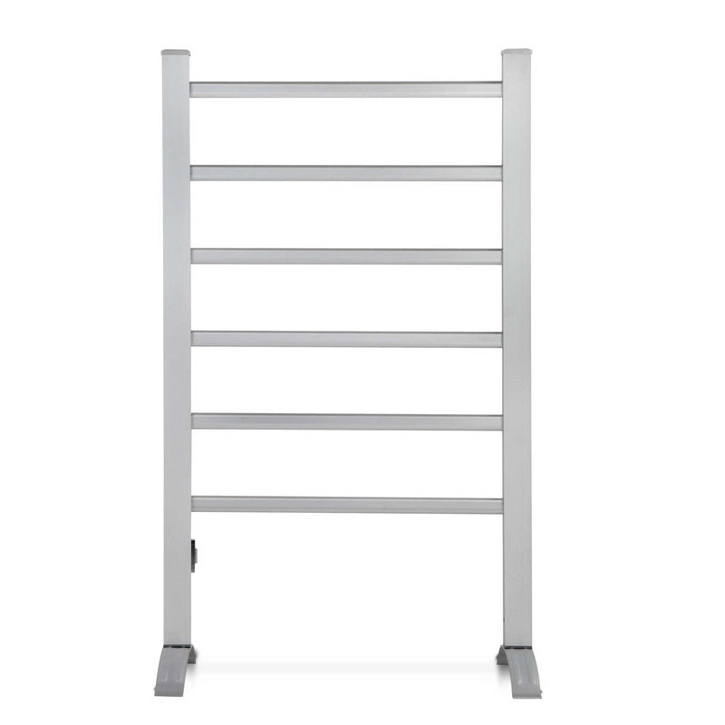 Electric Heated Towel Rail Rails Warmer Rack Aluminium Bar Bathroom