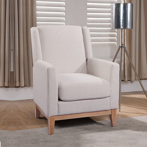 Emily Arm Chair Beige Colour