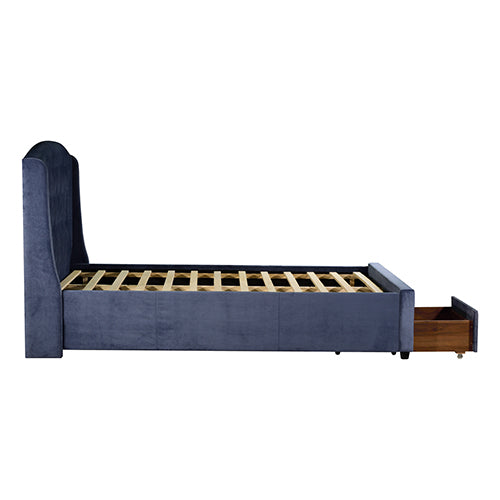 Stella Bedframe King Size Navy Blue