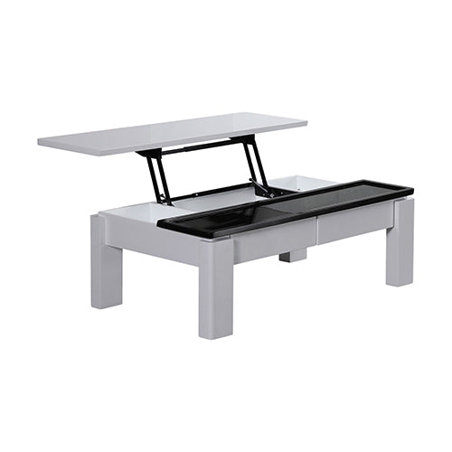 Grandora Coffee Table Black & White Glossy Colour