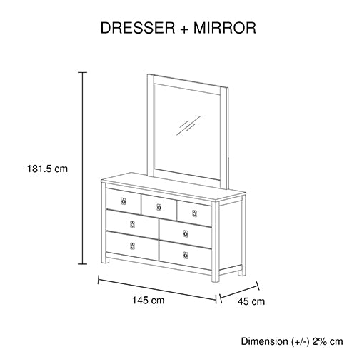 Noe Dresser With Mirror