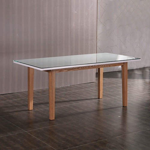 Galaxy Dining Table White Ash Colour