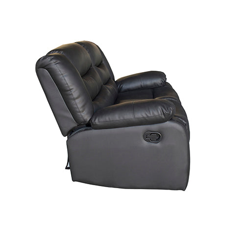 Fantasy Recliner Pu Leather 2R Black