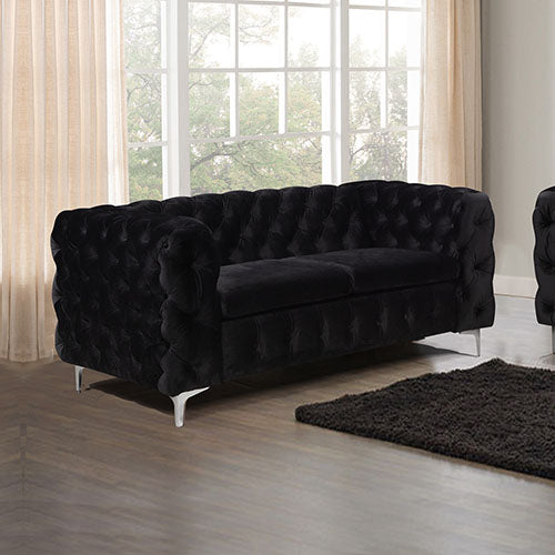 Jacques 2 Seater Black Colour