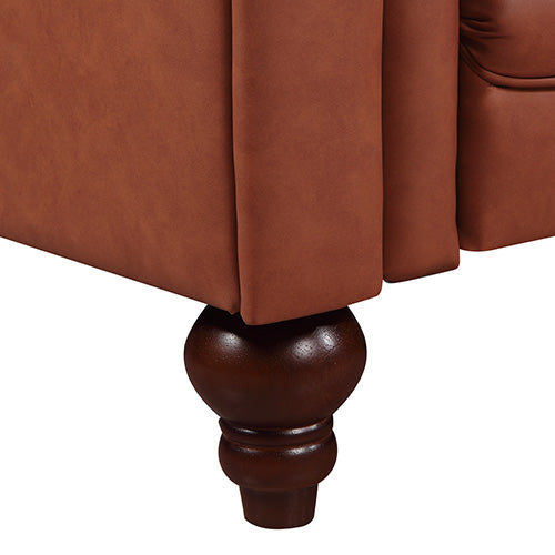 Madeline 1 Seater Brown