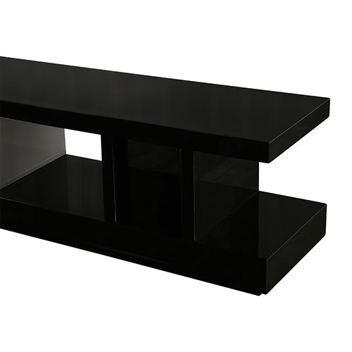 Grandora TV Cabinet Black & White Glossy Colour