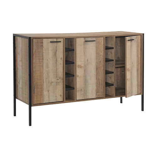 Mascot Wine Cabinet Oak Colour