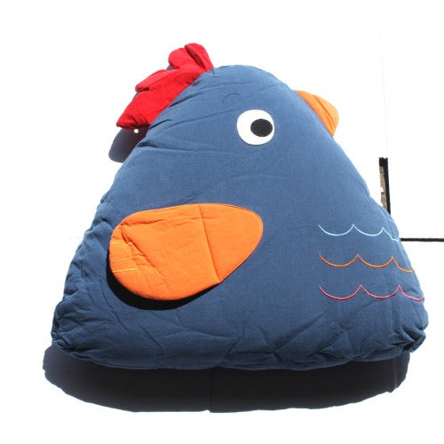 Chick Cuddling Cushion(15x18x35 Cm) Blue