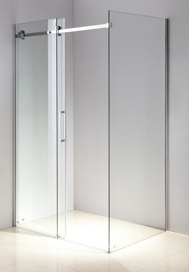 Shower Screen 1200x900x1950mm Frameless Glass Sliding Door By Della Francesca