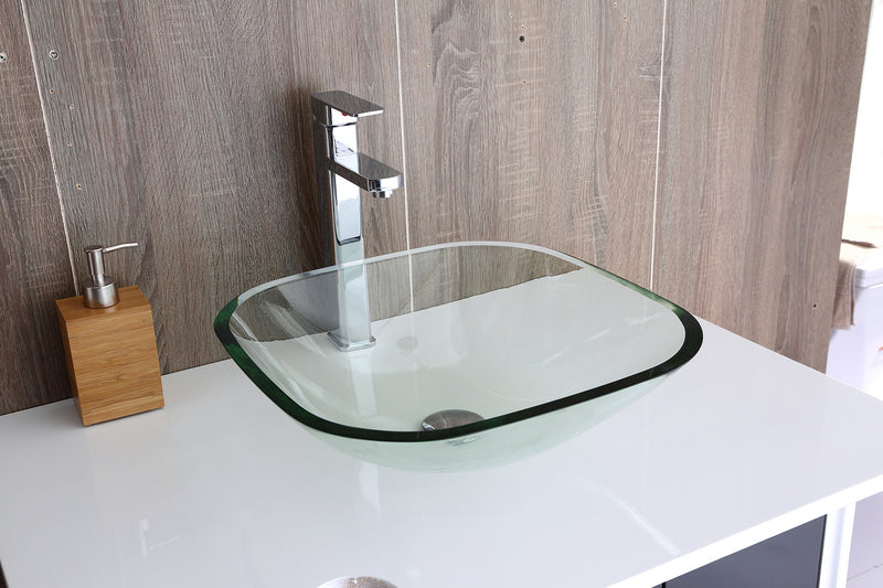 12mm Tempered Glass Above Countertop Basin for Vanity