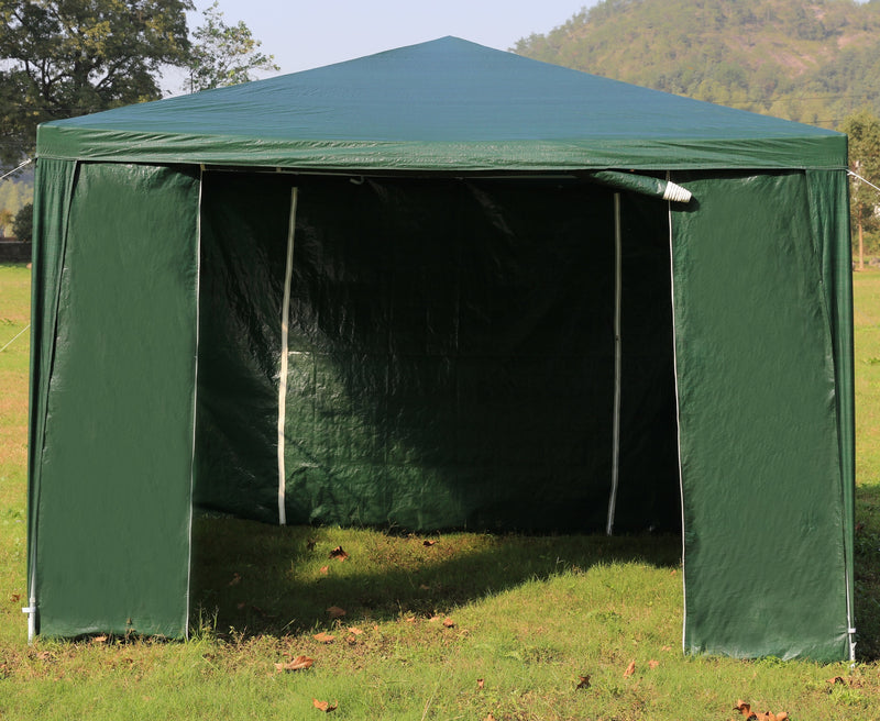 3x3m Gazebo Outdoor Marquee Tent Canopy Green