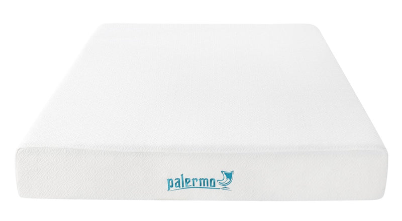 Palermo Queen 25cm Gel Memory Foam Mattress - Dual-Layered - CertiPUR-US Certified