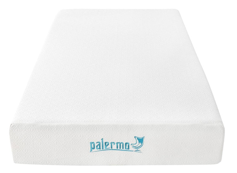 Palermo King Single 25cm Gel Memory Foam Mattress - Dual-Layered - CertiPUR-US Certified