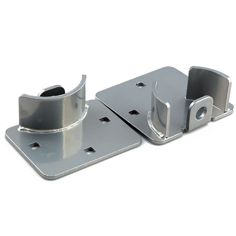 Van Door Lock With Brackets - Heavy Duty Security Vehicle Hasp Padlock