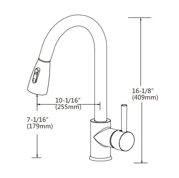 Basin Mixer Tap Faucet -Kitchen Laundry Bathroom Sink