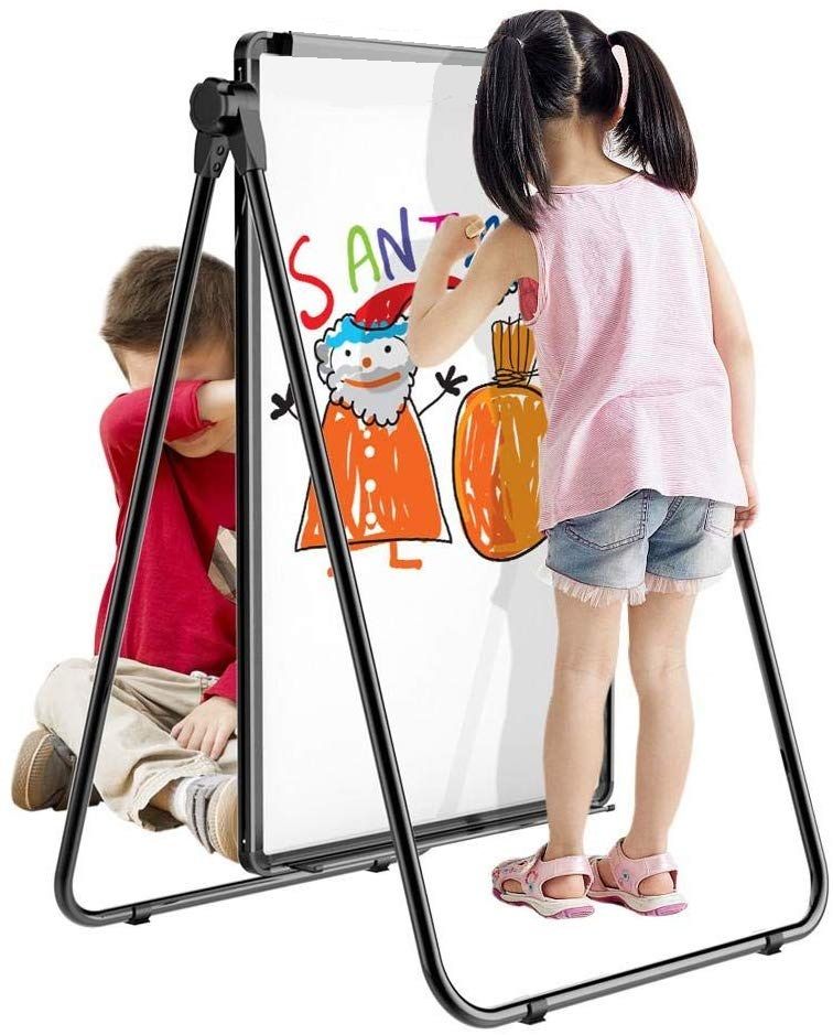 60 x 90cm Magnetic Whiteboard Double-Sided Writing Dry Erase Adjustable Stand