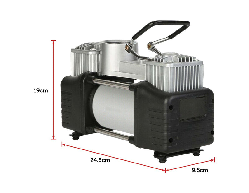 12V Car Air Compressor 4x4 Tyre Deflator 4wd Inflator Portable 85L/min