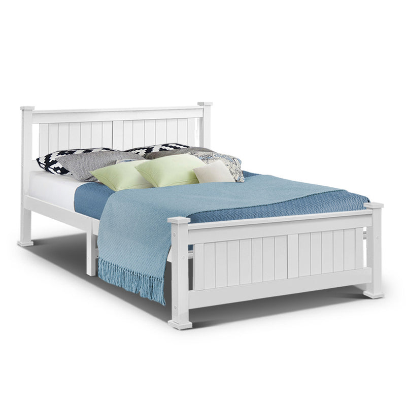 Queen Size Wooden Bed Frame Kids Adults Timber