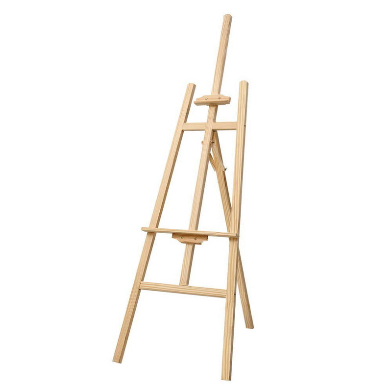 Pine Wood Easel Art Display Painting Shop Tripod Stand Wedding 175cm