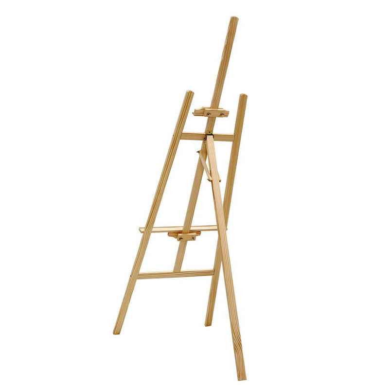 Pine Wood Easel Art Display Painting Shop Tripod Stand Wedding 175cm