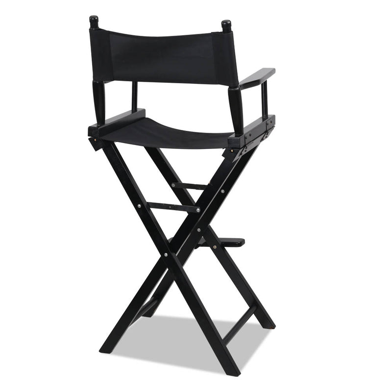 Tall Director Chair - Black