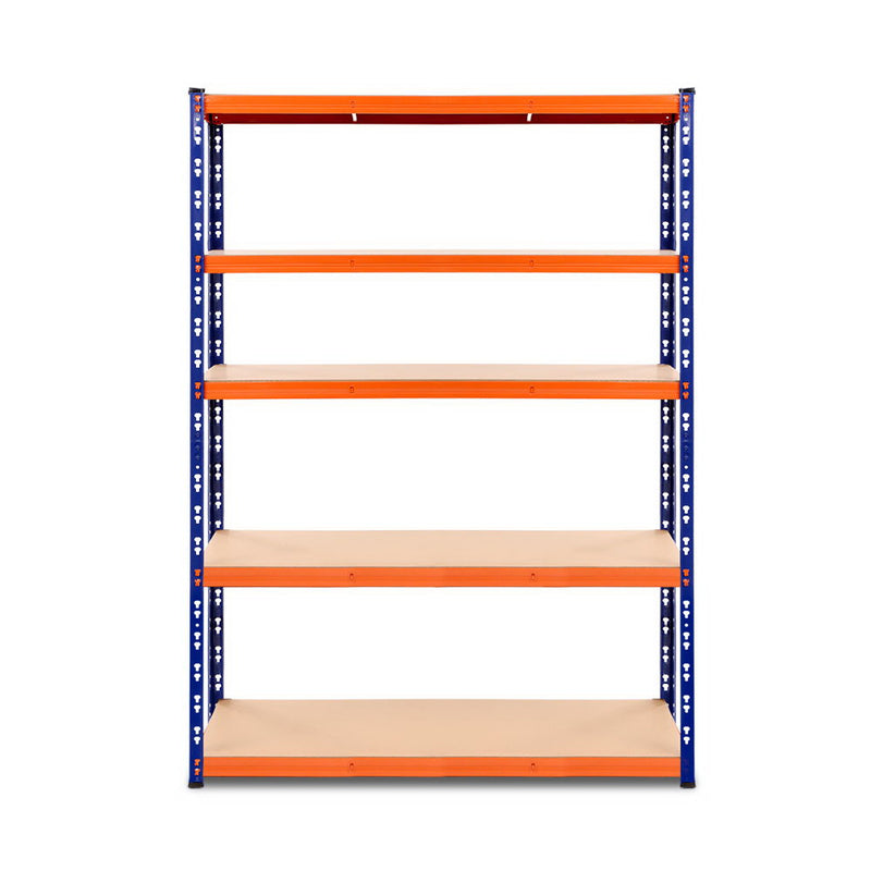 1.2M Warehouse Racking Shelving Storage Shelf Garage Shelves Rack Steel Blue and Orange